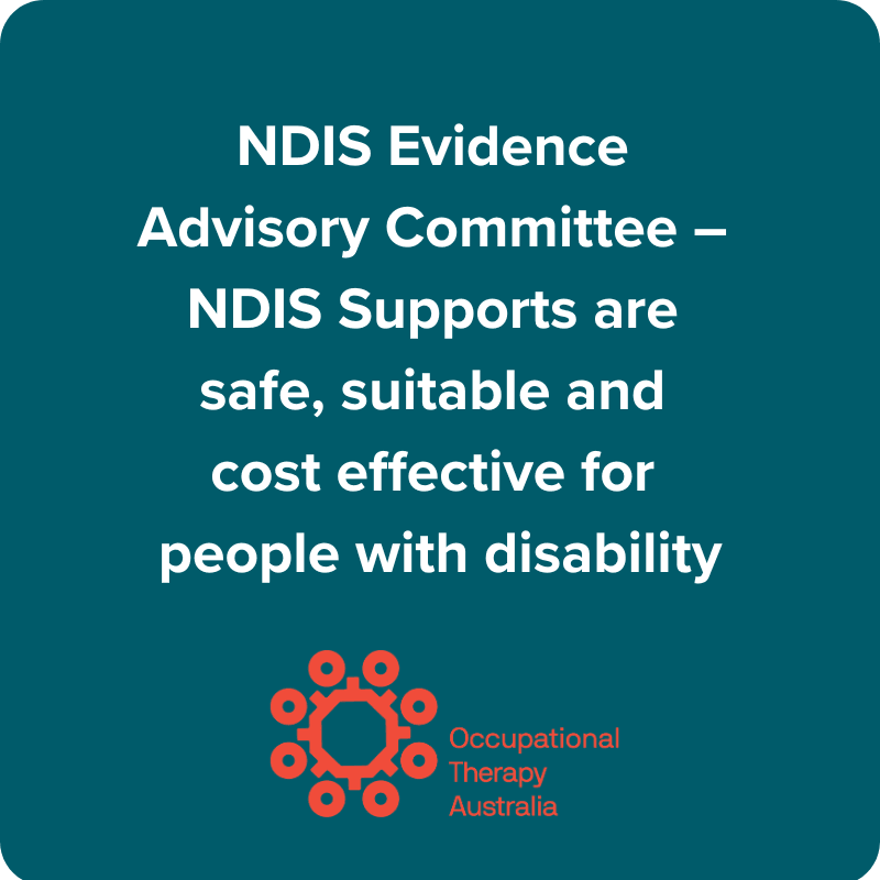 Ndis Evidence Advisory Committee – Ndis Supports Are Safe